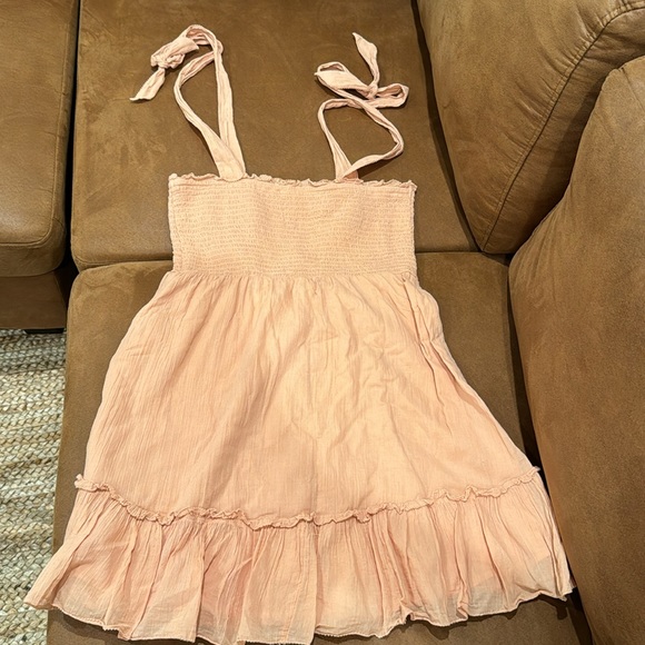 Aerie All Day Smocked Dress - Picture 6 of 7